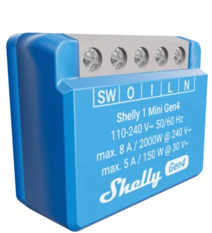 Смарт Реле - Shelly 1 MINI, GEN4