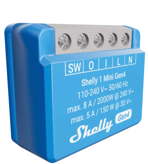 Смарт Реле - Shelly 1 MINI, GEN4