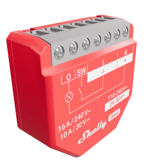 Смарт Реле - Shelly 1 PM, GEN4