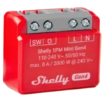Смарт Реле - Shelly 1 PM MINI, GEN4