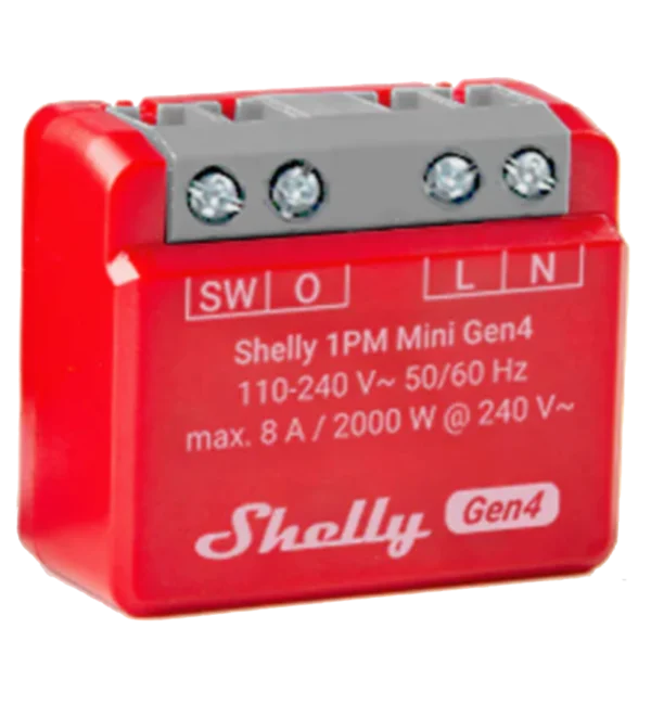 Смарт Реле - Shelly 1 PM MINI, GEN4
