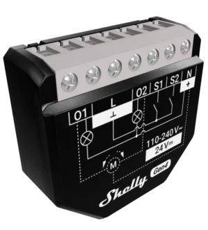 Смарт Реле - Shelly 2 PM, GEN4